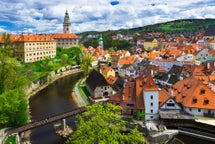 Hótel og gististaðir í Český Krumlov, Tékklandi