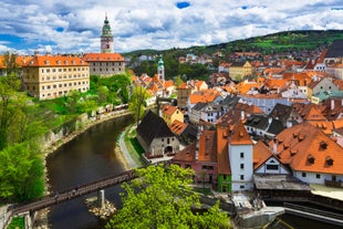 View on the old town of Brno, Czech Republic.