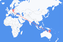 Vluchten van Townsville naar Bratislava