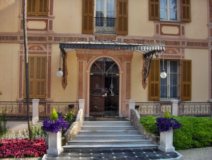 Villa Nobel in Sanremo (San Remo), city on the Mediterranean coast of western Liguria, Italy.