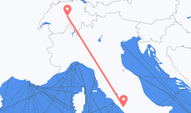 Train tickets from Switzerland to Italy