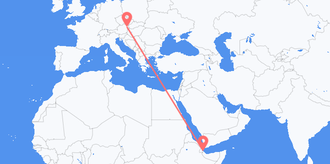 Djibouti to Austria