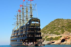  Alanya Pirate Yacht Tour: Legend Big Kral, Fra Side & Alanya