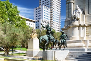 Statue of Miguel de Cervantes