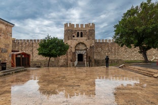 View of Ankara castle and general view of old town.