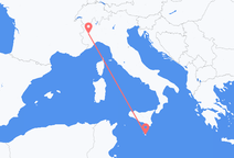Turin to Valletta
