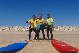 Surferlebnis an der Costa da Caparica