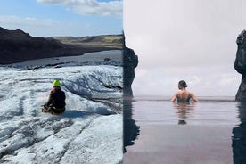 Randonnée glaciaire et spa Sky Lagoon, forfait Pure