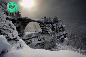 Excursión de un día a lo mejor de la Suiza bohemia y sajona desde Dresde: tour de invierno