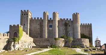 Photo of aerial view of Ferrel, Portugal.