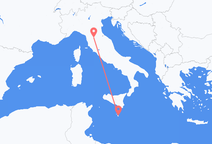 Florence to Valletta