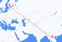 Flights from Vientiane to Helsinki