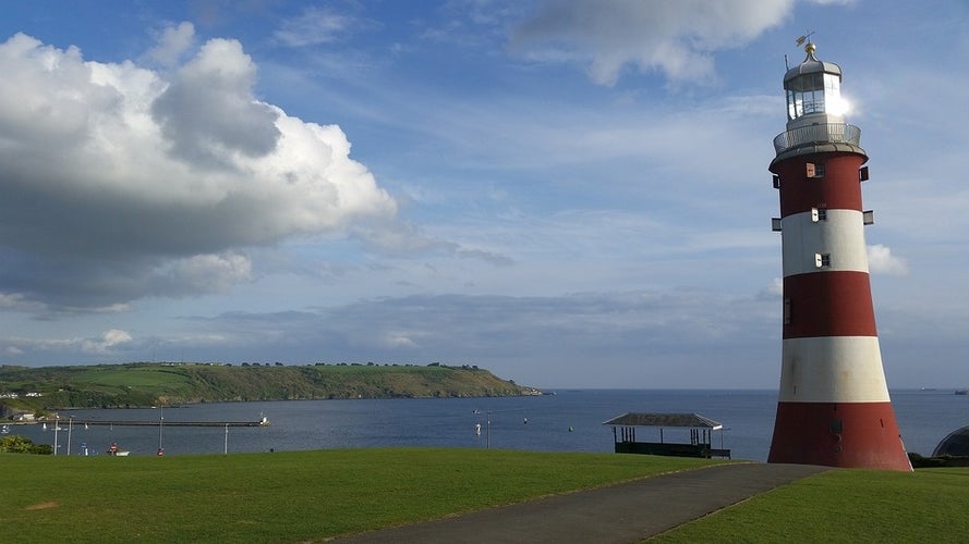 Photo of Plymouth United Kingdom, by Michael Mosimann-lighthouse