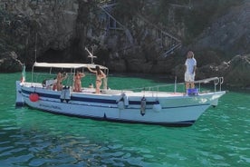 Passeio de barco a Gaeta com parada para banho e snorkeling 2 HORAS