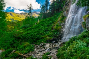 photo of beautiful view of Rauris Alpine valley at Summer in Austria.