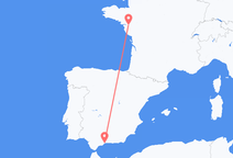 Flights from Nantes to Málaga