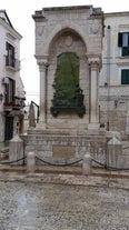 Photo of aerial panorama of Brindisi in the afternoon, Puglia, Barletta, Italy.