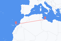 Flyg från Tripoli till Lanzarote