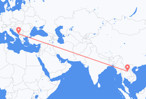 Flights from Vientiane to Podgorica