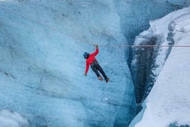 Zip Line och Ice Cave Halvdagsäventyr