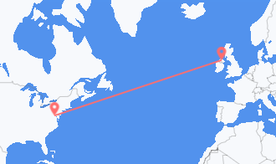 Voli dagli Stati Uniti per l'Irlanda del Nord