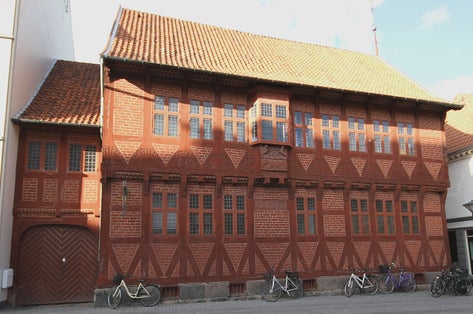 Photo of Møntergården is the cultural history museum in Odense, Denmark.