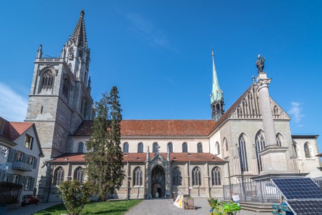 Photo of The catholic church cathedral Münster in Konstanz, Constance, Germany, Europe .