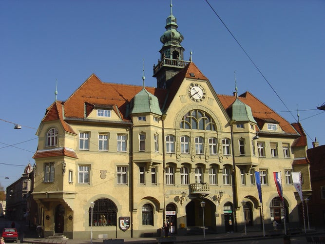 Photo of Ptuj Town Hall.