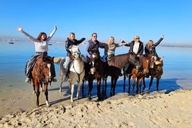 Jazda konna na plaży Gaio Rosario w Portugalii