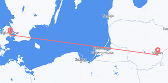 Lithuania to Denmark