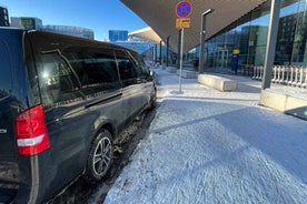 Einkaflutningur frá Helsinki flugvelli með Móttökuþjónustu