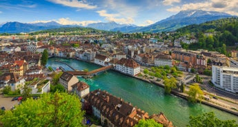 Vistas of Italy and Switzerland