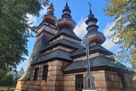 Visite privée de la liste Unesco des églises en bois de Pologne au départ de Cracovie