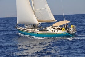 Cours de voile partagés de 7 jours dans les Cyclades