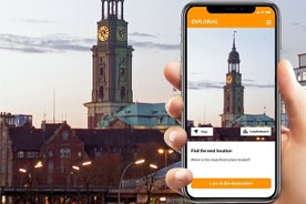 Recorrido autoguiado por la búsqueda del tesoro y los lugares de interés de Hamburgo