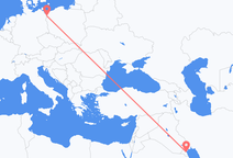 Flyrejser fra Kuwait City til Stettin