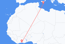 Abidjan to Valletta