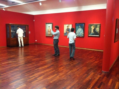 Museum Kunstpalast interiors and collection, in Dusseldorf