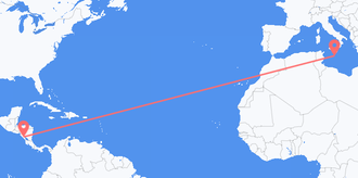 Nicaragua to Malta