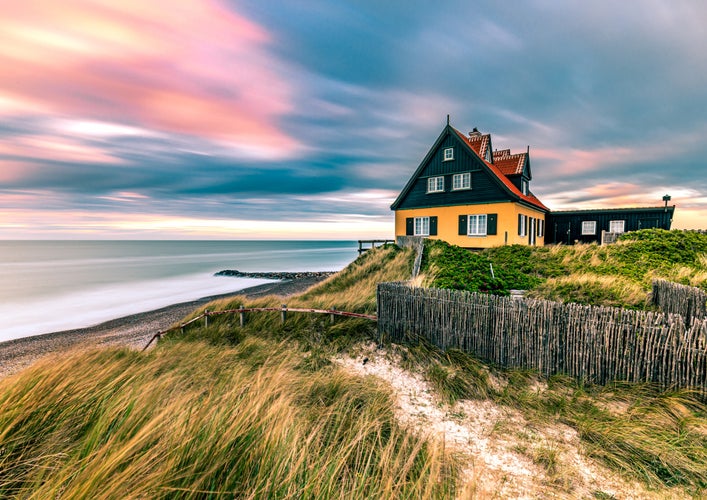 Skagen coastline in North Jutland in Denmark, Skagerrak, North Sea.jpg