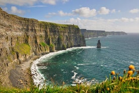 Penhascos de Moher e o Burren, incluindo o Castelo Dunguaire, Aillwee Caverna e Doolin saindo de Galway