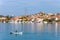 Photo of Cunda Island coastline view in Ayvalik Town of Turkey.