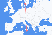 Valletta to Copenhagen