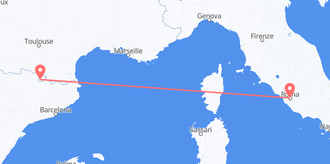 Flights from Andorra to Italy