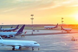 Llegadas del aeropuerto a la ciudad de París.