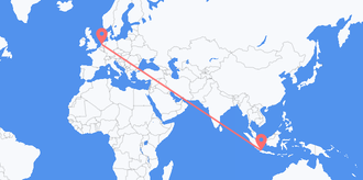 Vuelos de Indonesia a Países Bajos