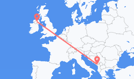 Flights from Montenegro to Northern Ireland