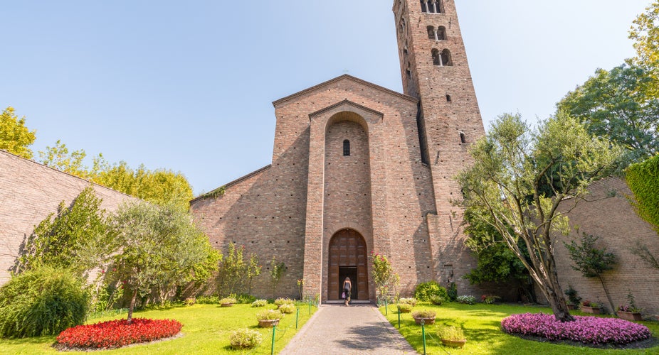 Basilica of San Giovanni Evangelista in Ravenna, Italy.