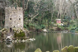 Tour privato di mezza giornata in auto d'epoca o jeep elettrica a Sintra