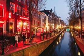 Visite à pied du quartier rouge d'Amsterdam